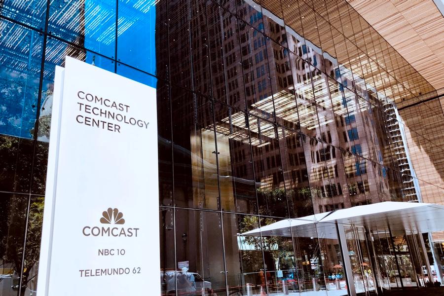 Entrance to the Comcast Technology Center